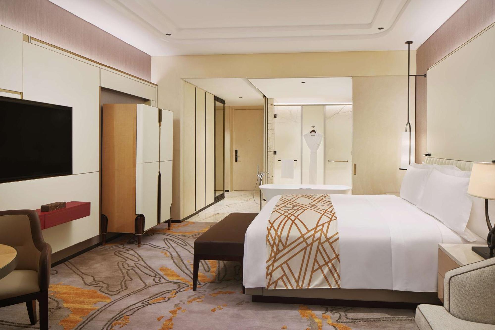 Conrad Tianjin Hotell Exteriör bild