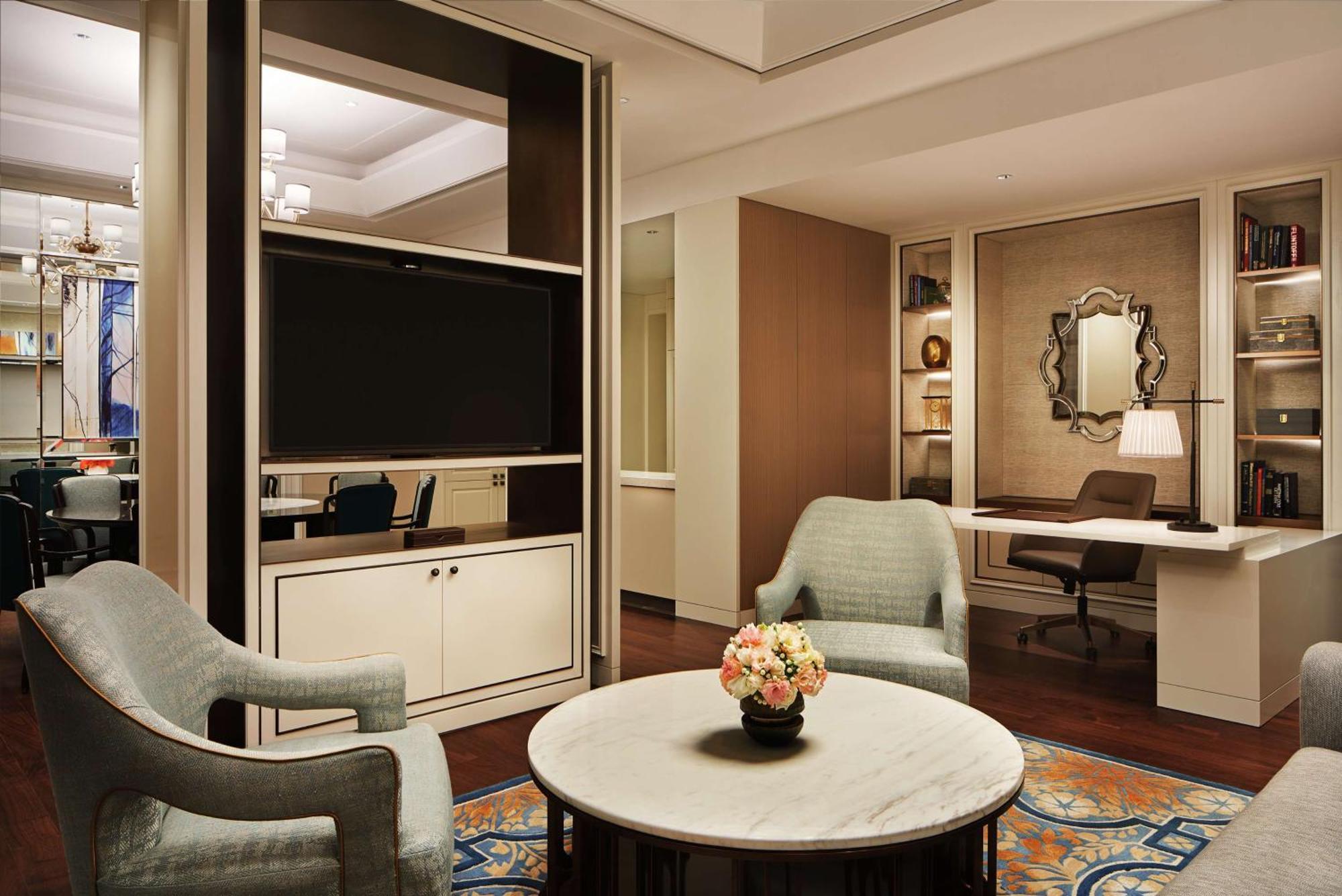 Conrad Tianjin Hotell Exteriör bild