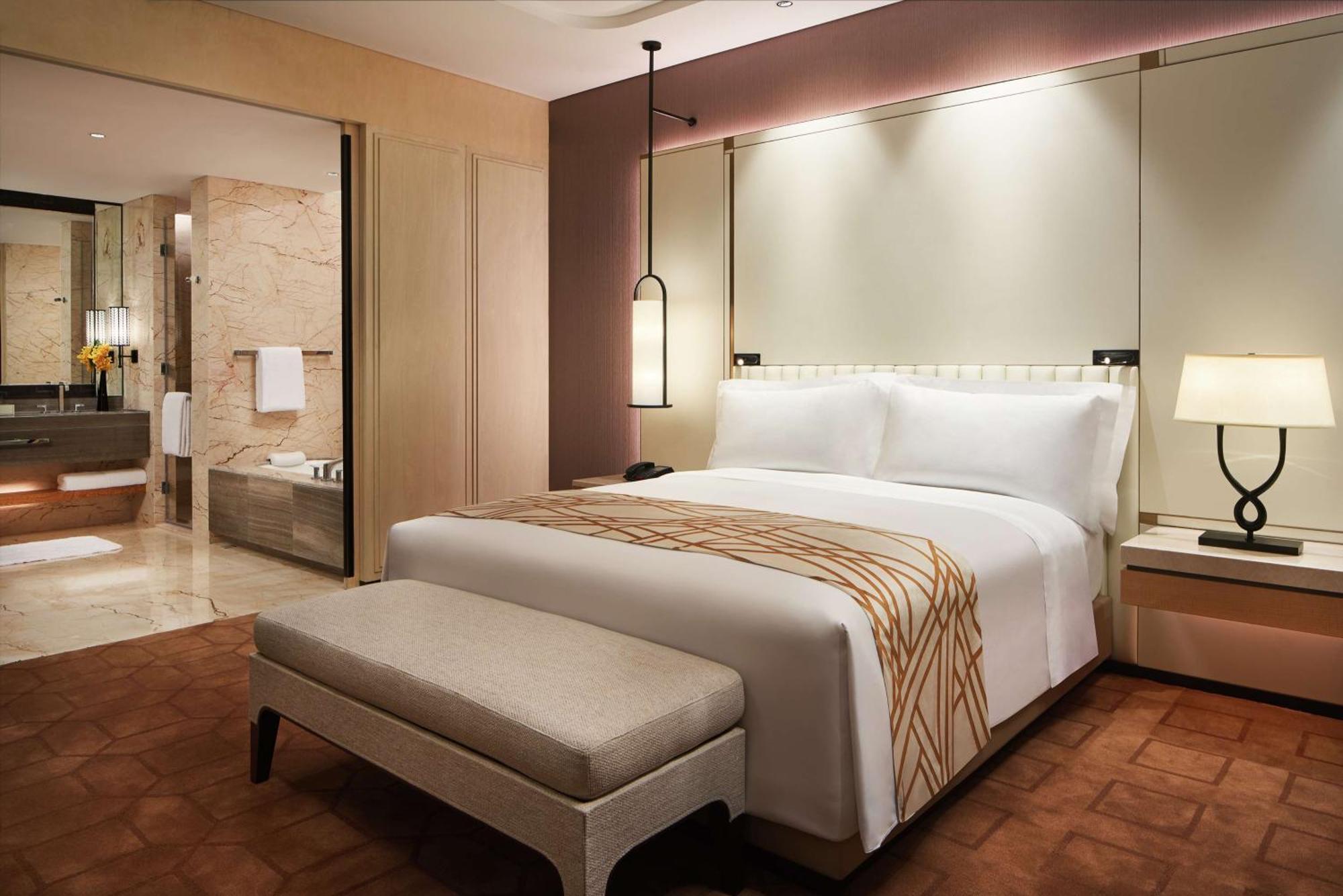 Conrad Tianjin Hotell Exteriör bild