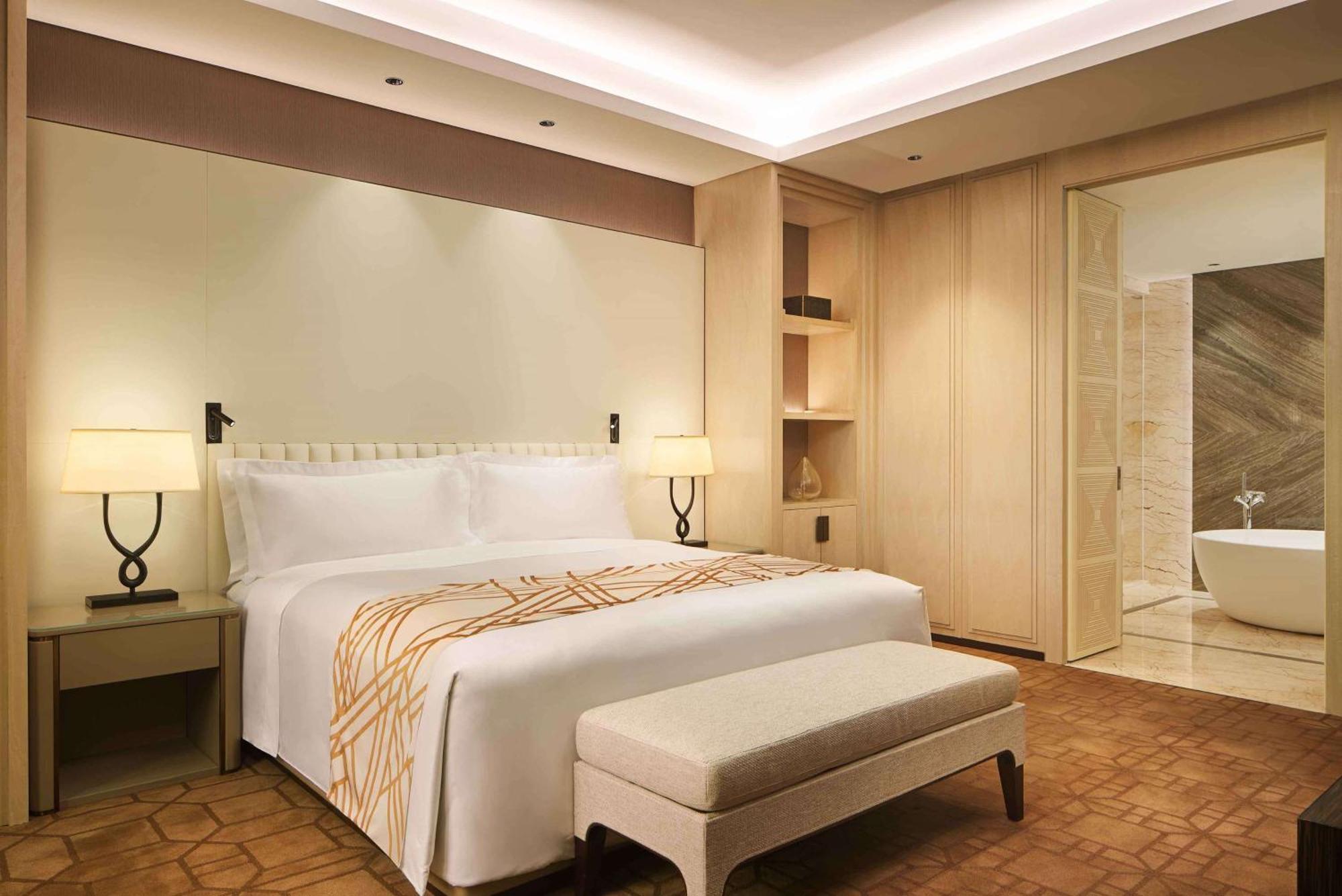 Conrad Tianjin Hotell Exteriör bild