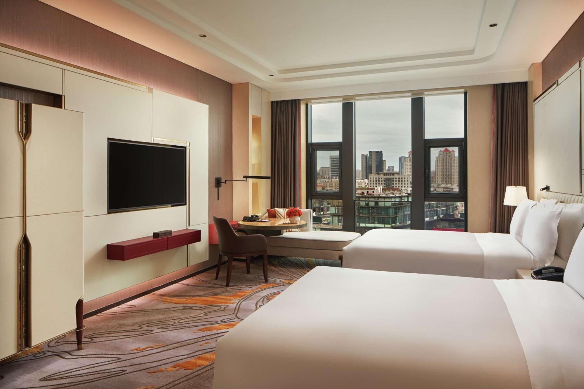 Conrad Tianjin Hotell Exteriör bild