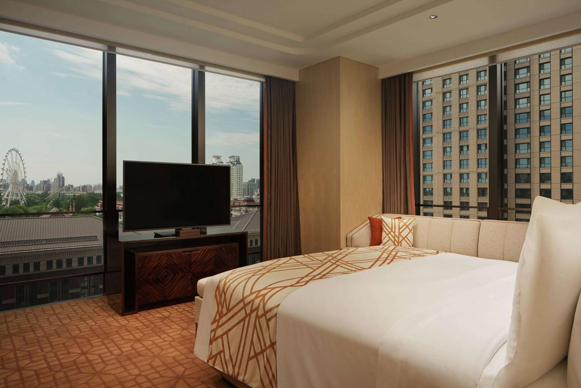 Conrad Tianjin Hotell Exteriör bild
