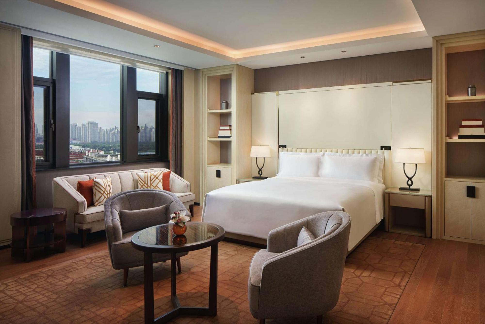 Conrad Tianjin Hotell Exteriör bild