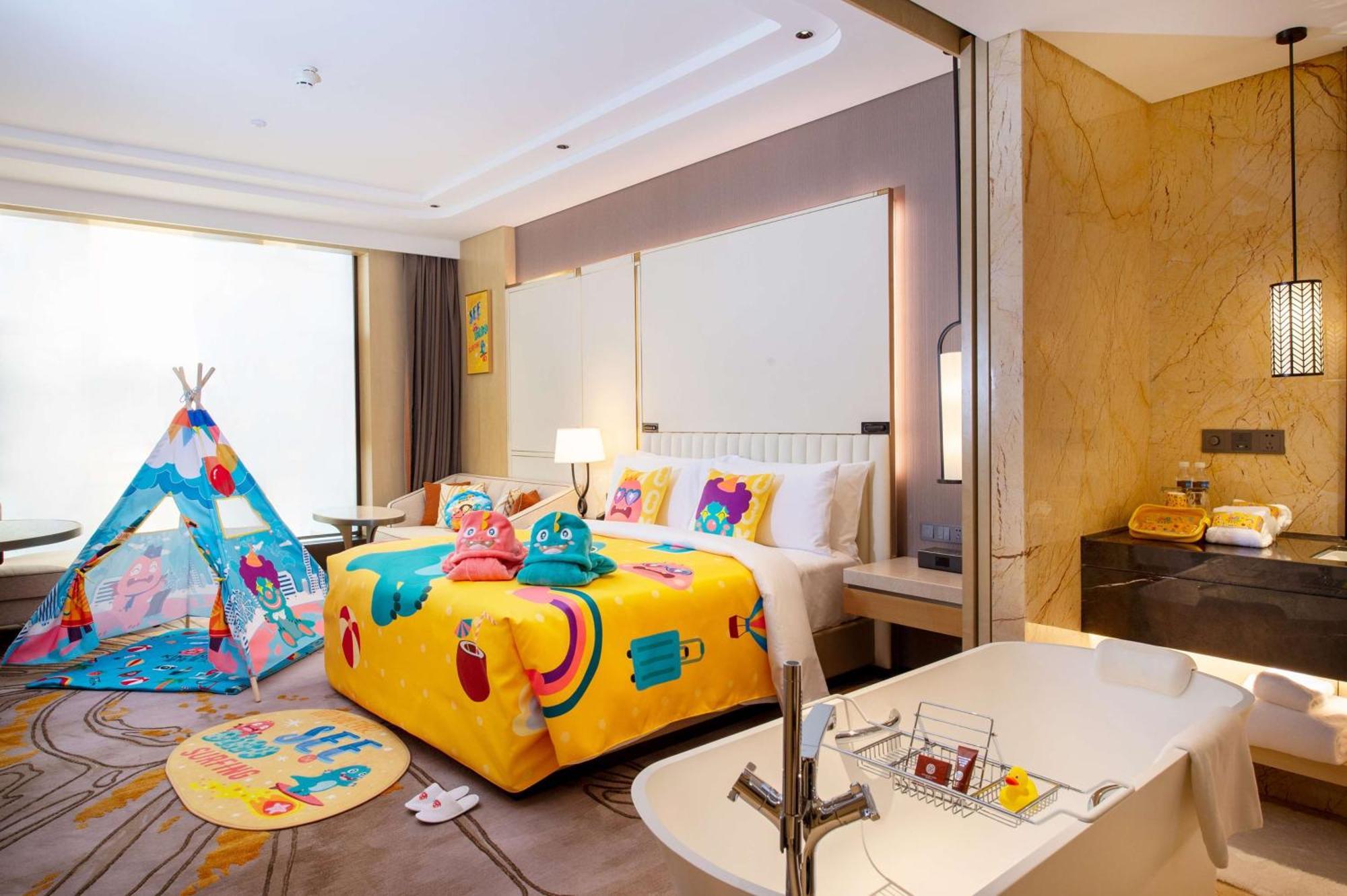 Conrad Tianjin Hotell Exteriör bild