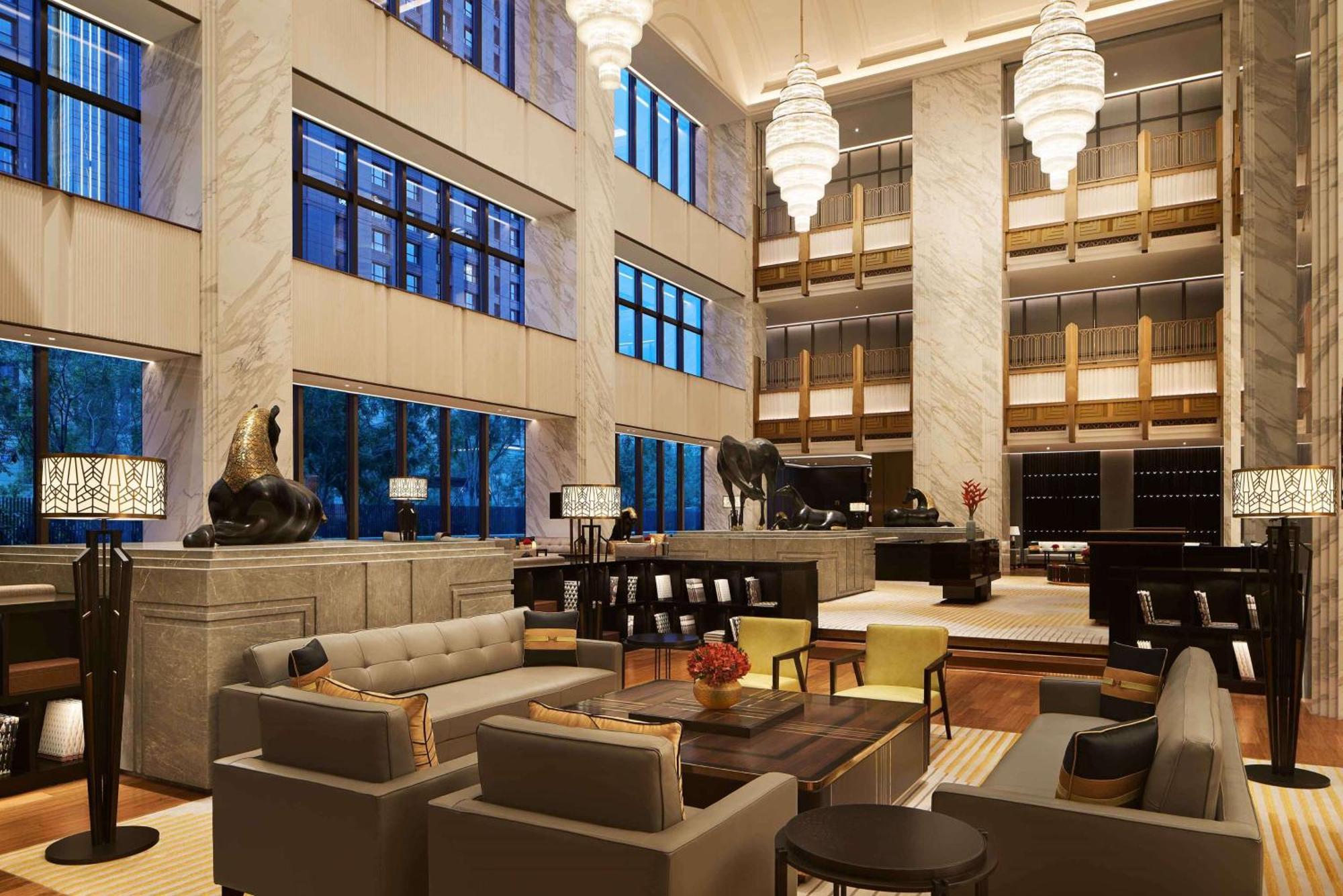 Conrad Tianjin Hotell Exteriör bild