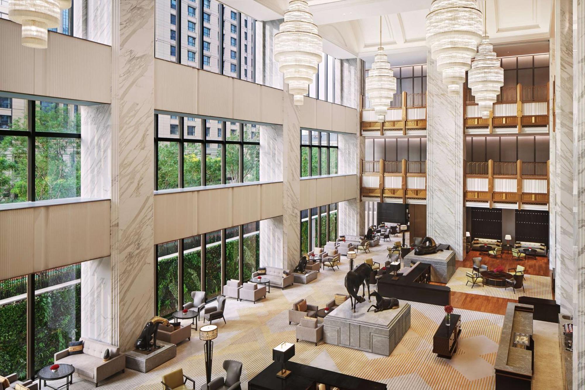 Conrad Tianjin Hotell Exteriör bild