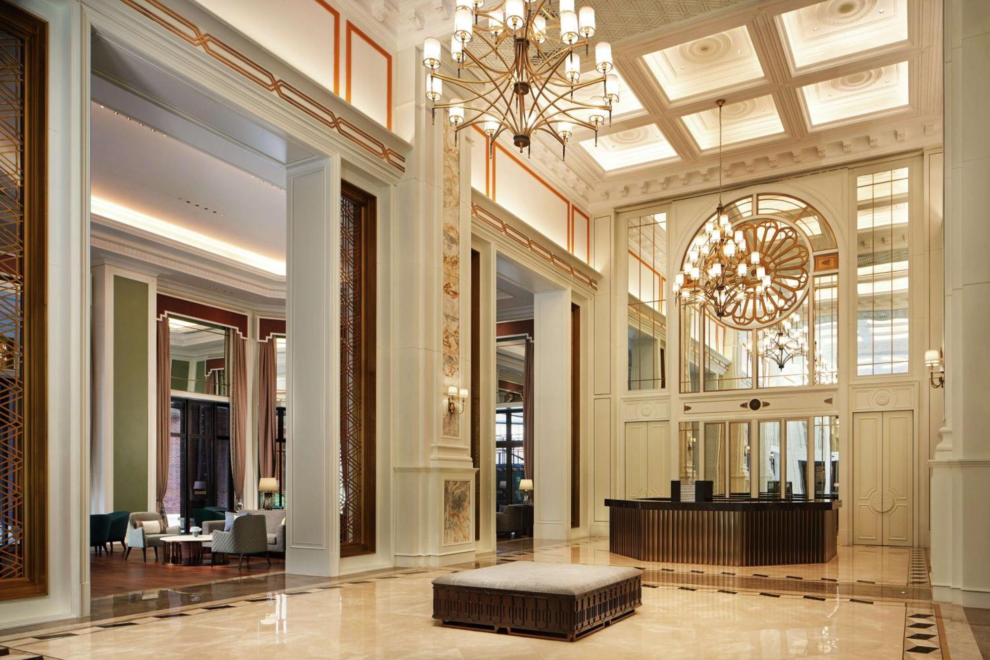 Conrad Tianjin Hotell Exteriör bild