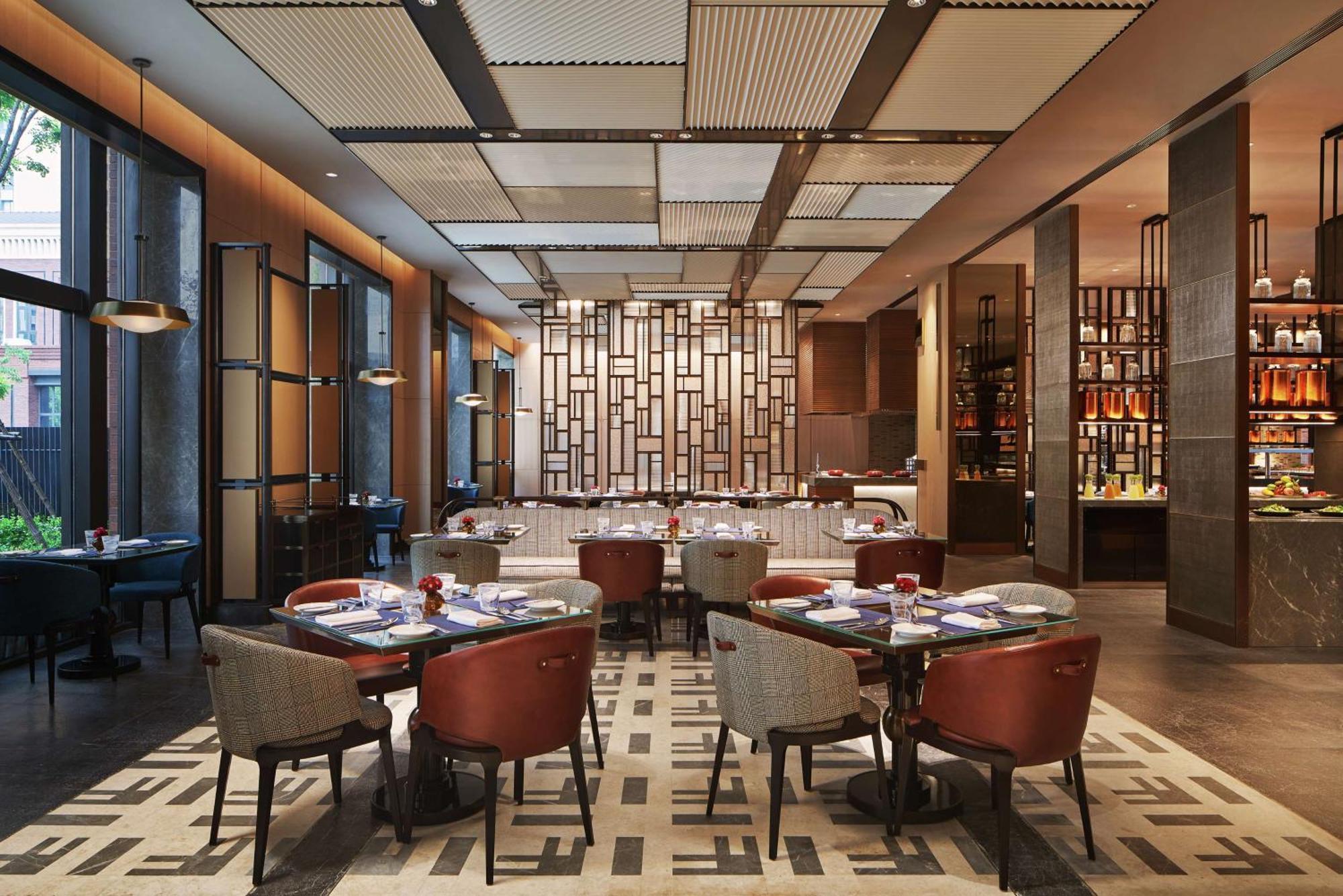 Conrad Tianjin Hotell Exteriör bild
